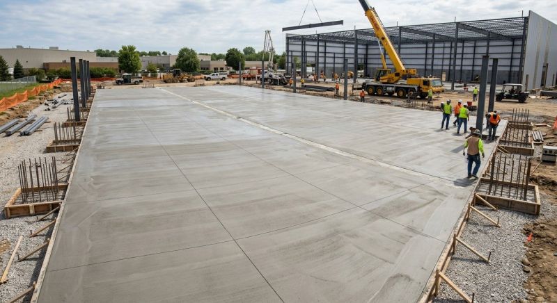 Commercial Slab Construction in Tampa, FL